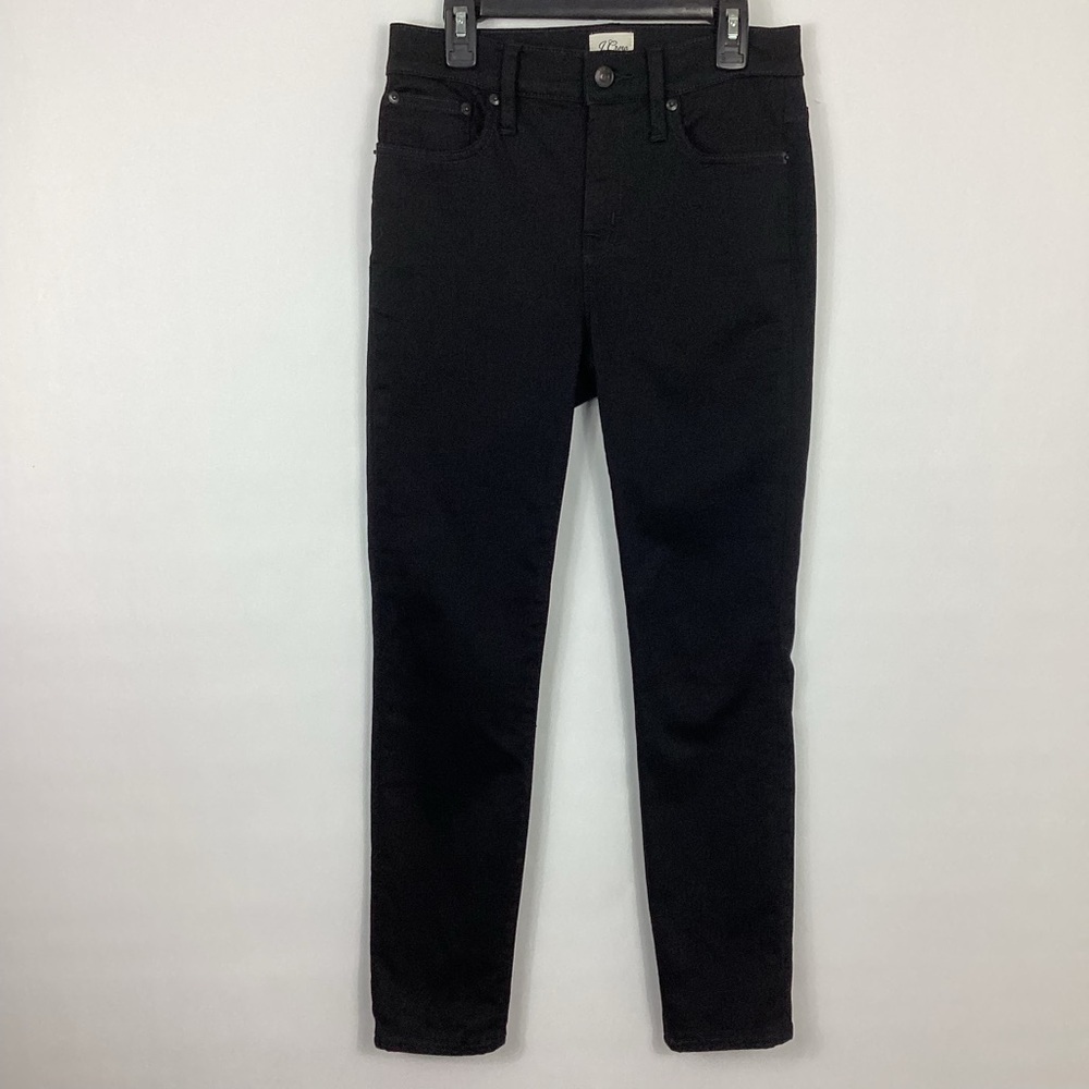 J. Crew 9" Strecthy Toothpick Jean Size 26P